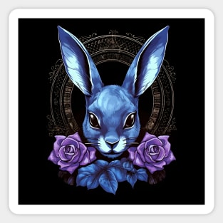 Blue Bunny Sticker